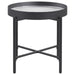 Ozella - Round Table With Hidden Storage Sandy - Simple Home Plus