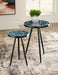 Clairbelle - Teal - Accent Table (Set of 2) - Simple Home Plus