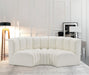 Arc - Faux Leather 3 Piece Modular U-Shaped Sofa - Simple Home Plus