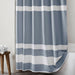 Spa Waffle - 72" x 78" Shower Curtain With 3M Treatment - Dark Blue - Simple Home Plus