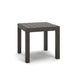 Mesa Valley - Square End Table - Dark Brown - Simple Home Plus