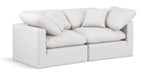 Indulge - Faux Leather 2 Seat Modular Sofa - Simple Home Plus