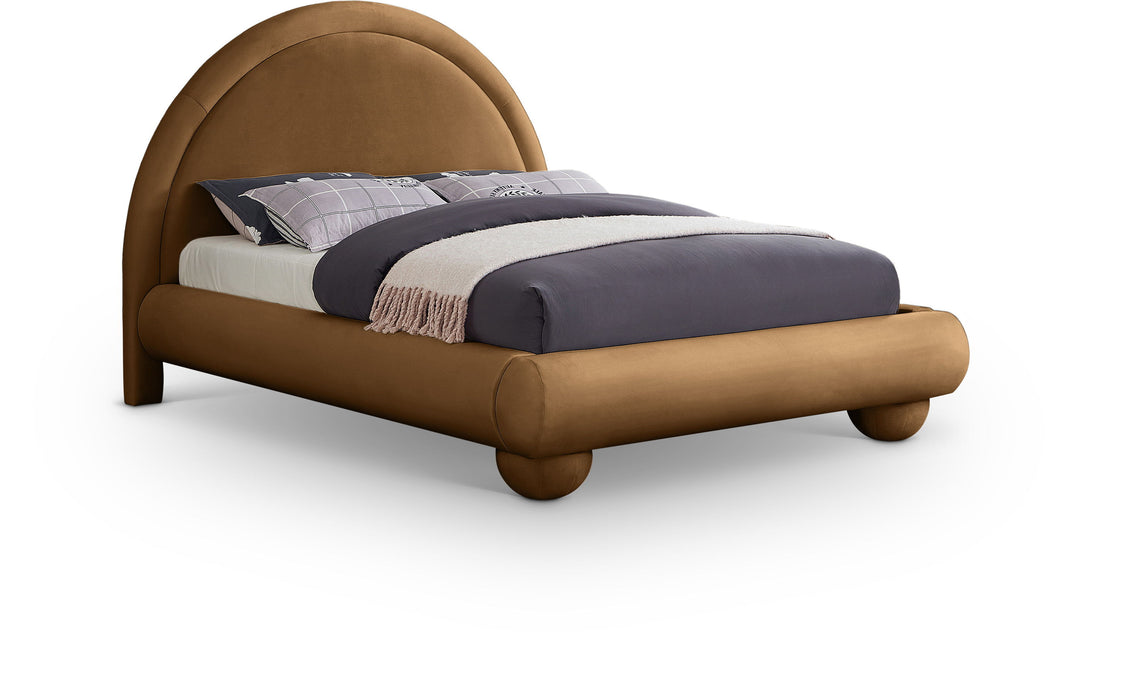 Madrid - Velvet Upholstered Bed - Simple Home Plus