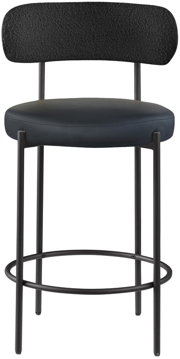 Beacon - Faux Leather Stool (Set of 2) - Simple Home Plus