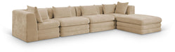 Stellar - 5 Piece Upholstered Modular Sectional - Simple Home Plus