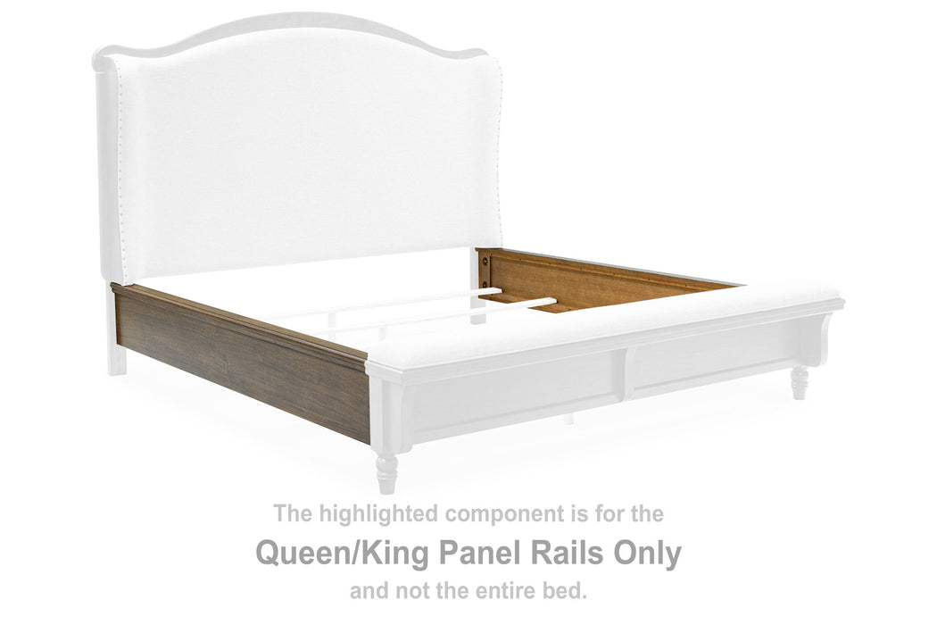 Sturlayne - Queen/King Panel Rails - Brown - Simple Home Plus