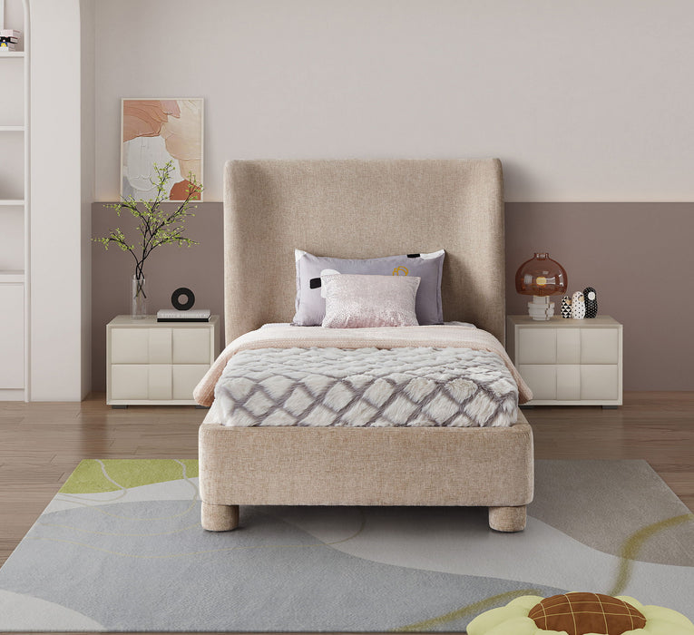 Penny - Chenille Fabric Bed - Simple Home Plus