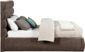 Adam - Chenille Fabric Bed With 52" Headboard - Simple Home Plus