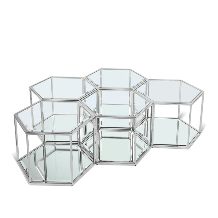 Sei - 5 Piece Coffee Table - Simple Home Plus