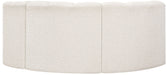 Arc - Boucle Fabric 3 Piece Modular L-Shaped Sofa - Simple Home Plus