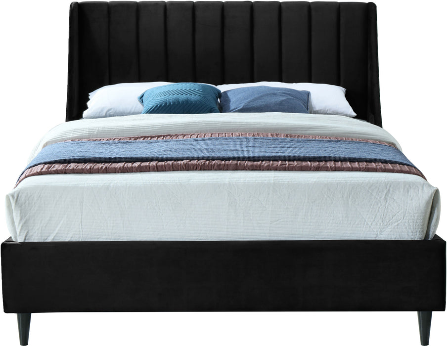 Eva - Velvet Bed - Simple Home Plus