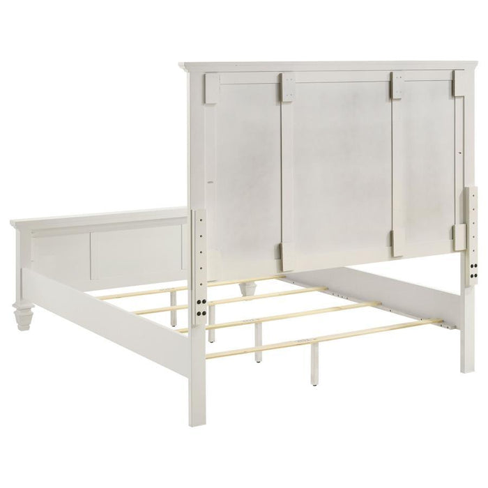 Sandy Beach - Panel Bed with High Headboard - Simple Home Plus