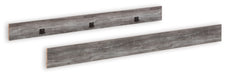 Bronyan - Queen Panel Rails - Dark Gray - Simple Home Plus