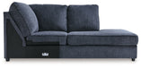 Albar Place - Raf Corner Chaise - Cobalt - Simple Home Plus