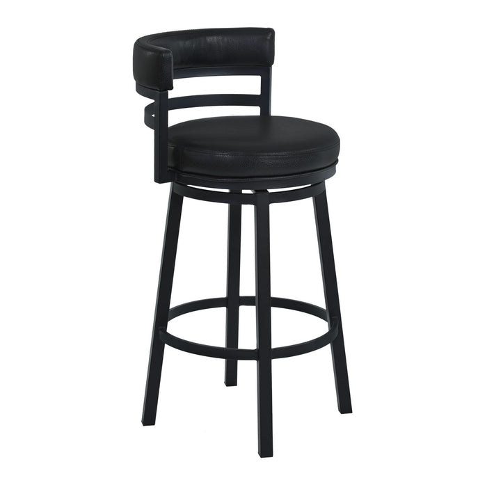 Madrid - Swivel Bar Stool - Auburn Bay - Simple Home Plus