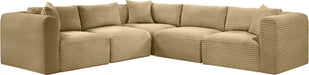 Shaggy - 5 Piece Modular Corner Sectional - Simple Home Plus