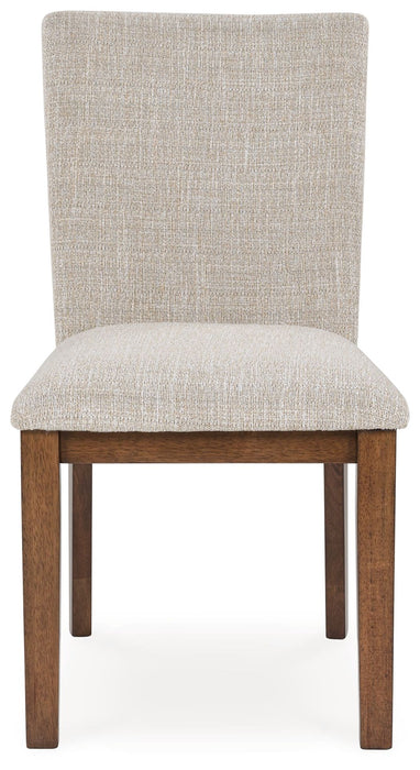 Kraeburn - Beige / Brown - Dining Upholstered Side Chair (Set of 2) - Simple Home Plus