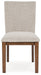 Kraeburn - Beige / Brown - Dining Upholstered Side Chair (Set of 2) - Simple Home Plus