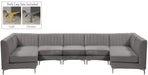 Alina - 7 Piece Modular Sectional - Simple Home Plus