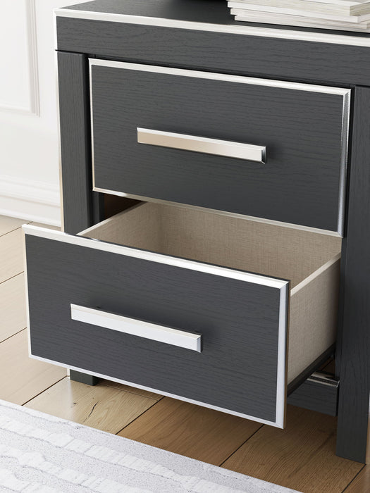 Zuraleus - Two Drawer Night Stand - Simple Home Plus