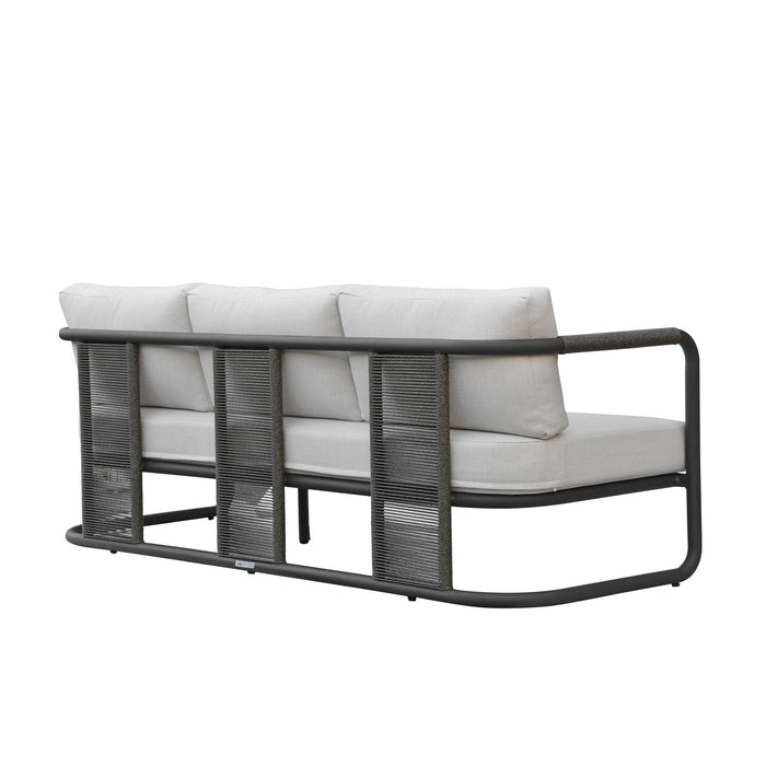 Dorado - Outdoor Sofa - Off-White / Gray - Simple Home Plus