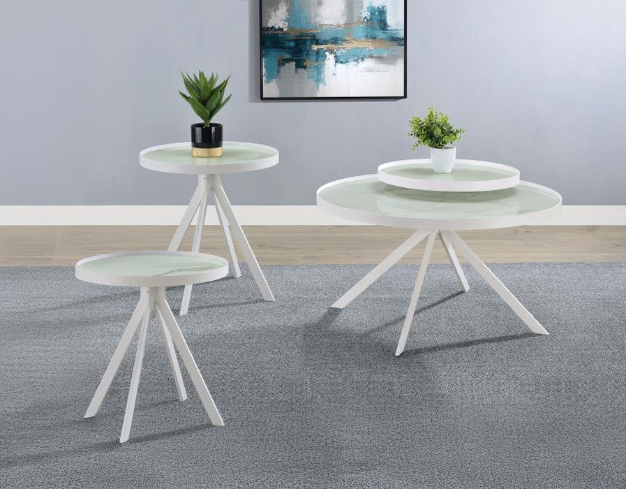 Briggs - Round Coffee And End Table Set - Simple Home Plus