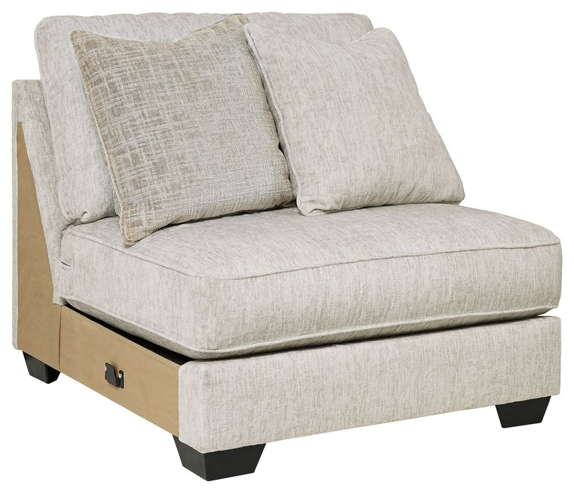 Rawcliffe - Armless Chair - Parchment - Simple Home Plus