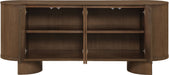 Caldra - Oak Veneer And Solid Wood Sideboard / Buffet - Simple Home Plus
