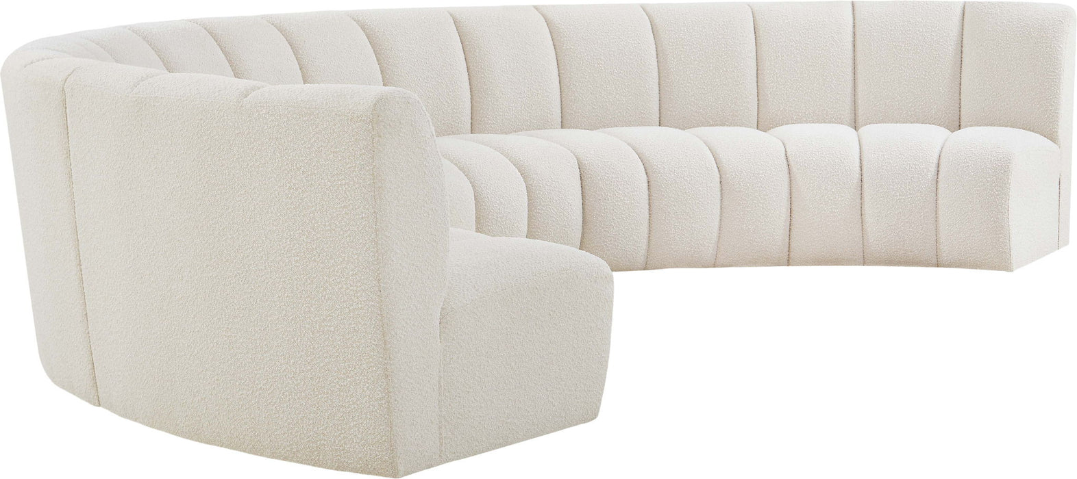 Infinity - 6 Piece Boucle Modular Sectional - Simple Home Plus