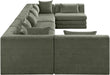 Stellar - 7 Piece Chenille Fabric Upholstered Modular Sectional - Simple Home Plus