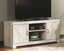 Bellaby - TV Stand W/Fireplace Option - Simple Home Plus