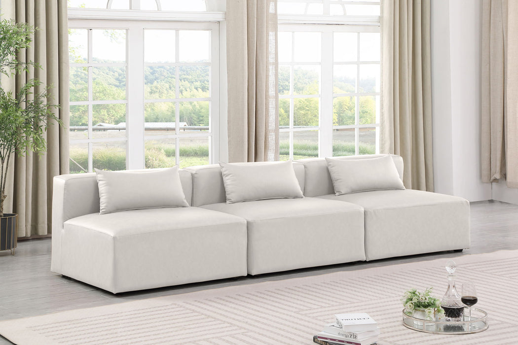 Cube - Modular 3 Seat Armless Sofa - Simple Home Plus