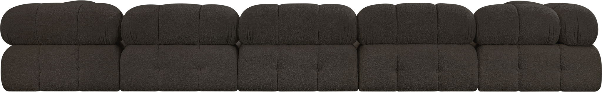 Ames - 7 Piece Fabric Modular U-Shaped Sectional - Simple Home Plus