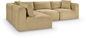 Shaggy - 4 Piece Modular Sectional - Simple Home Plus