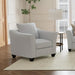 Salizar - Upholstered Flared Arm Accent Chair - Simple Home Plus