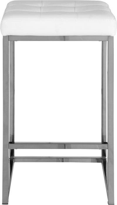 Nicola - Faux Leather Stool (Set of 2) - Simple Home Plus