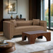Everett - Vegan Leather Upholstered Sofa - Simple Home Plus
