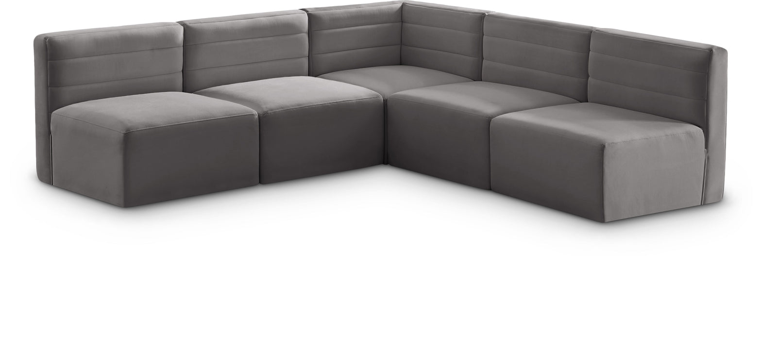Quincy - 5 Piece Modular Sectional - Simple Home Plus