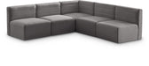 Quincy - 5 Piece Modular Sectional - Simple Home Plus