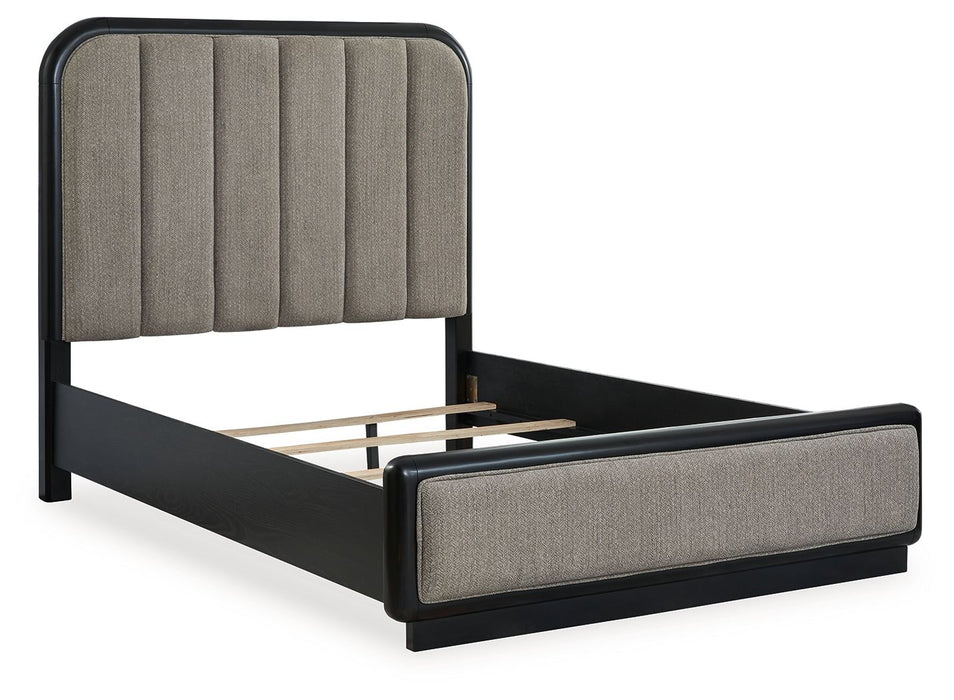 Rowanbeck - Upholstered Panel Bed - Simple Home Plus