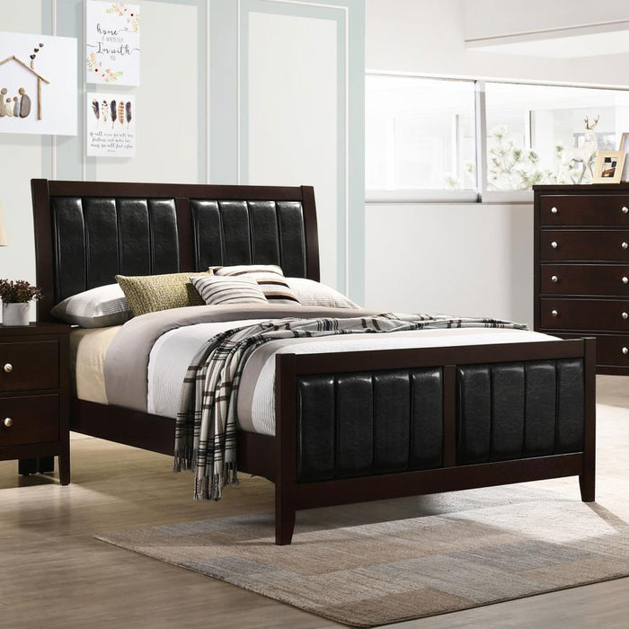 Carlton - Wood Panel Bed - Simple Home Plus