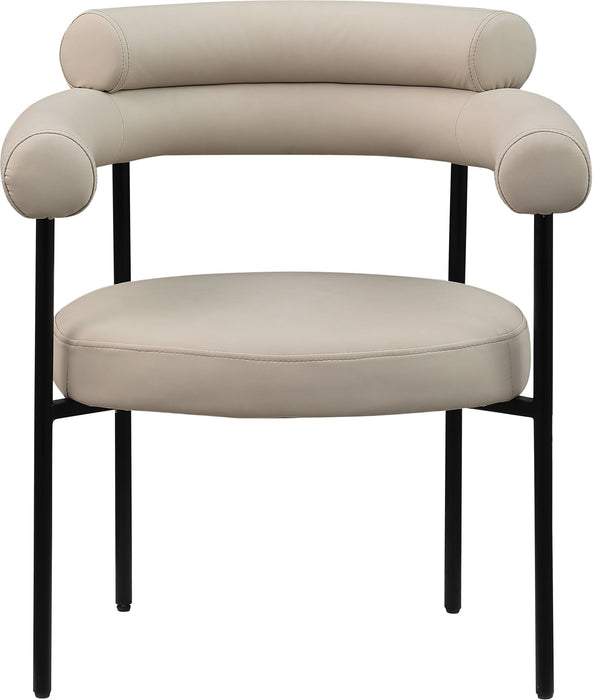 Blake - Faux Leather Dining Chair (Set of 2) - Simple Home Plus