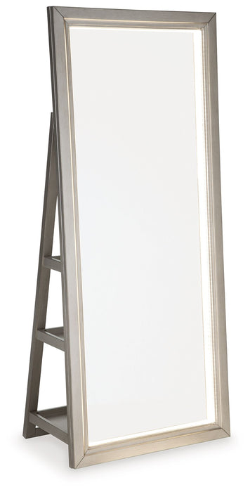Evesen - Floor Standing Mirror/Storage - Simple Home Plus