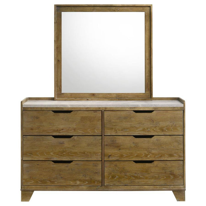 Henderson - 6-Drawer Bedroom Dresser Cabinet - Simple Home Plus