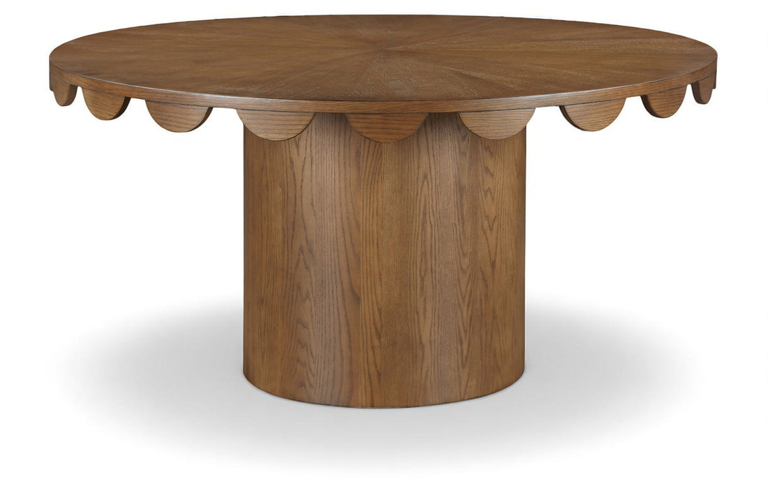 Dahlia - Oak Veneer Dining Table - Simple Home Plus