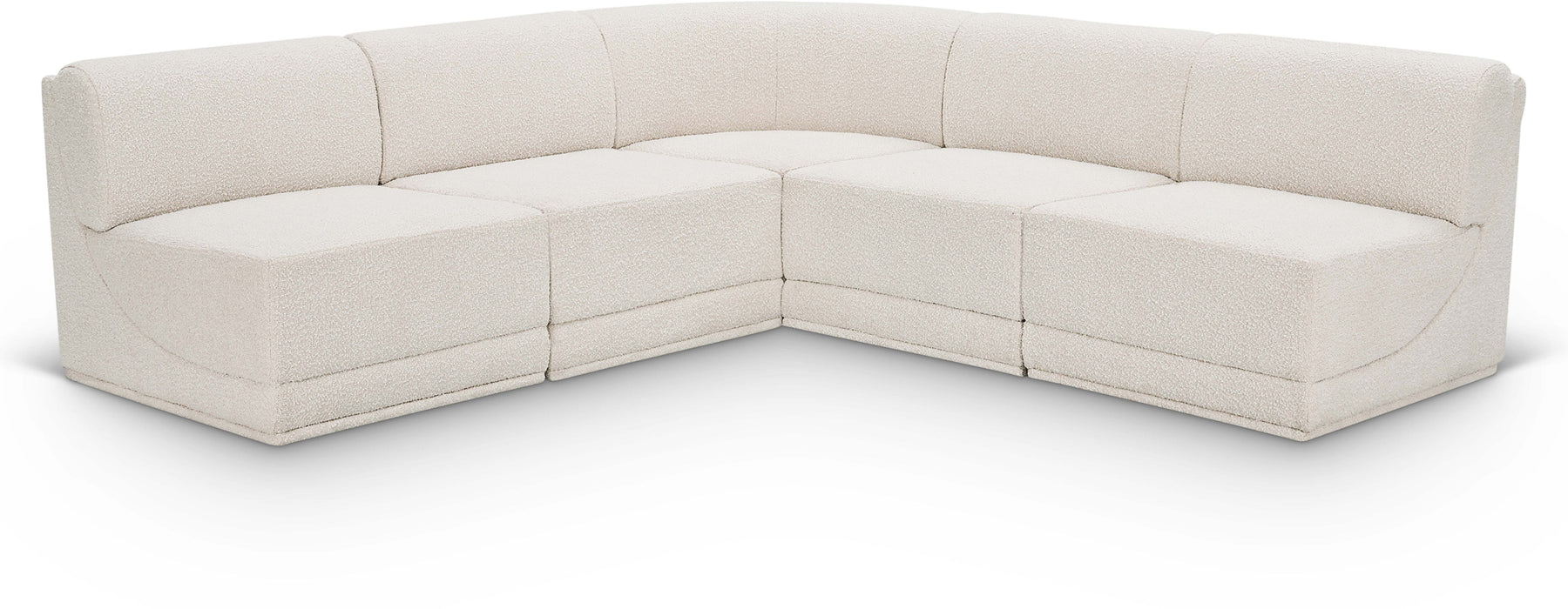Ollie - 5 Piece Modular Sectional - Simple Home Plus