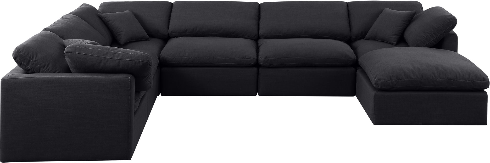 Indulge - Linen 7 Piece Modular Sectional - Simple Home Plus
