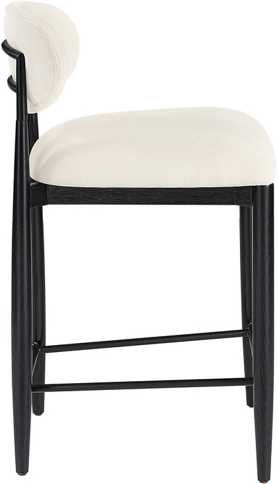 Riccio - Stool - Black Frame - Simple Home Plus