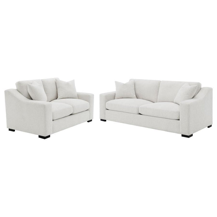 Ashlyn - Upholstered Track Arm Sofa Set - Simple Home Plus