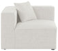 Cube - Linen Corner Chair - Simple Home Plus